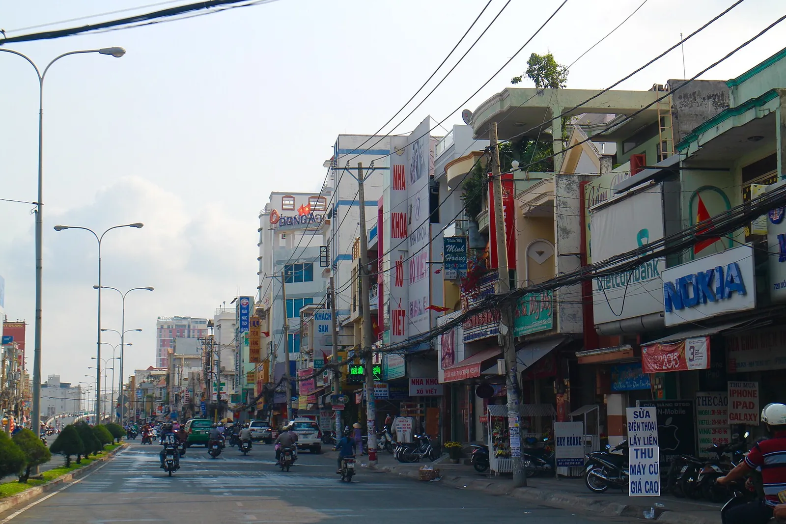 Khu dân cư hiện hữu trên bán đảo Thanh Đa — nơi ở của các hộ thuộc diện tái định cư